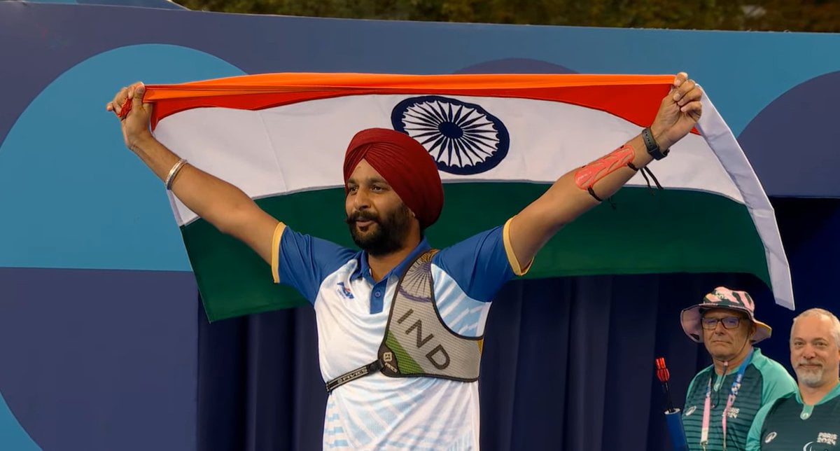 Harvinder Singh Won Gold Medal for India at Paralympics 2024
