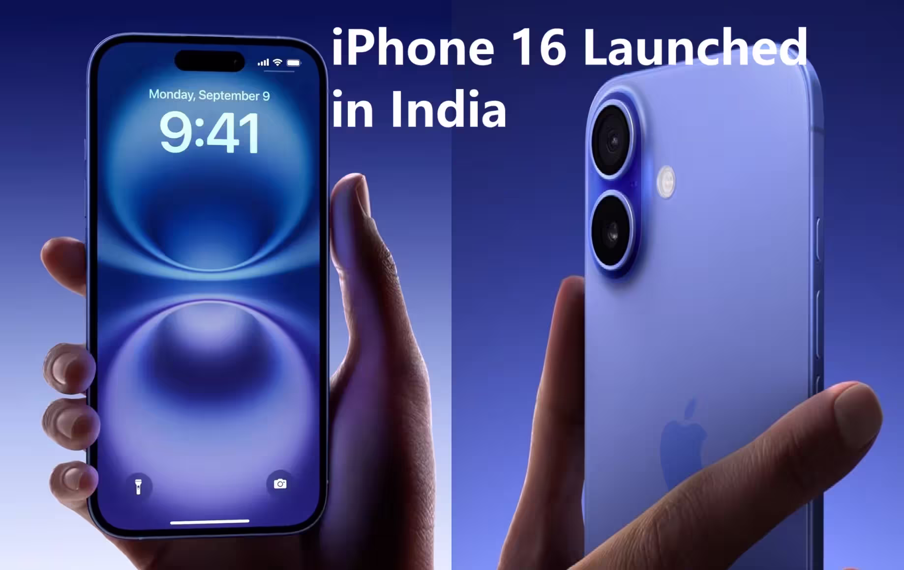 iPhone 16 series launched in India
