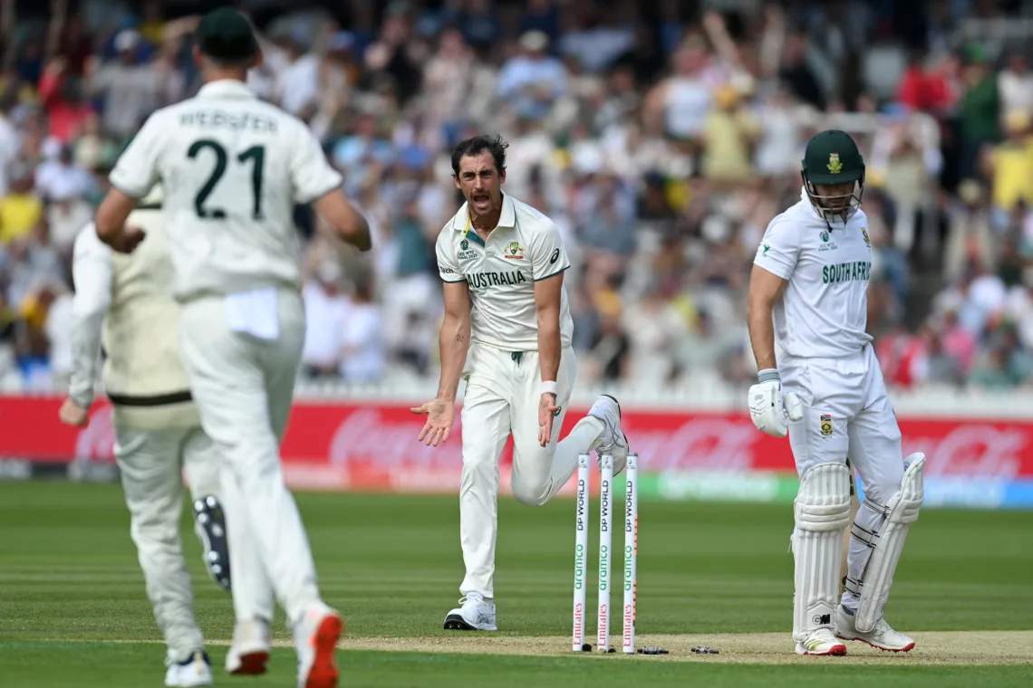 Mitchell Starc Wicket celebration